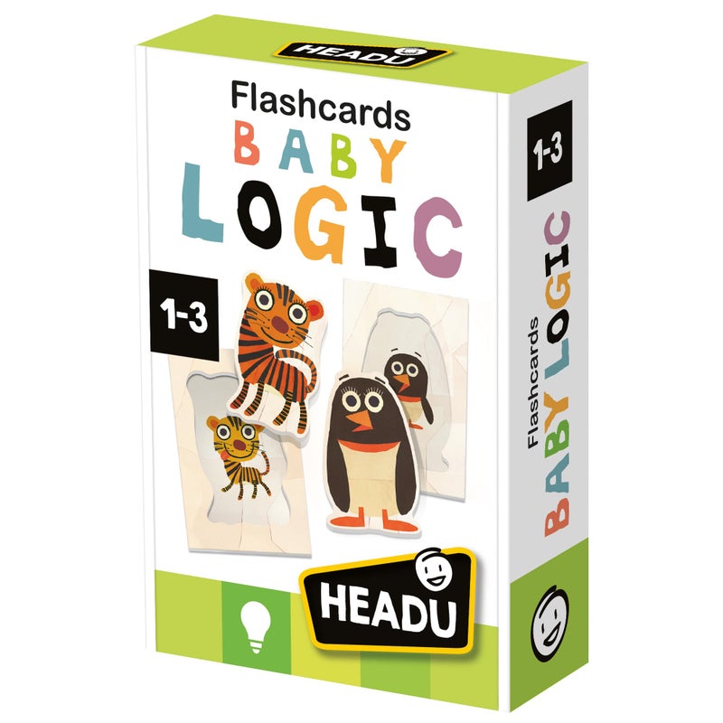 Headu Baby Flash Cards Logic Montessori â€“ Toddler Learning Activities Ages 1-3, Educational Montessori Toys for 1 2 3 Year Old Boys Girls, Animal Matching Game, Baby Learning Toys, Teaching Games - Image 1